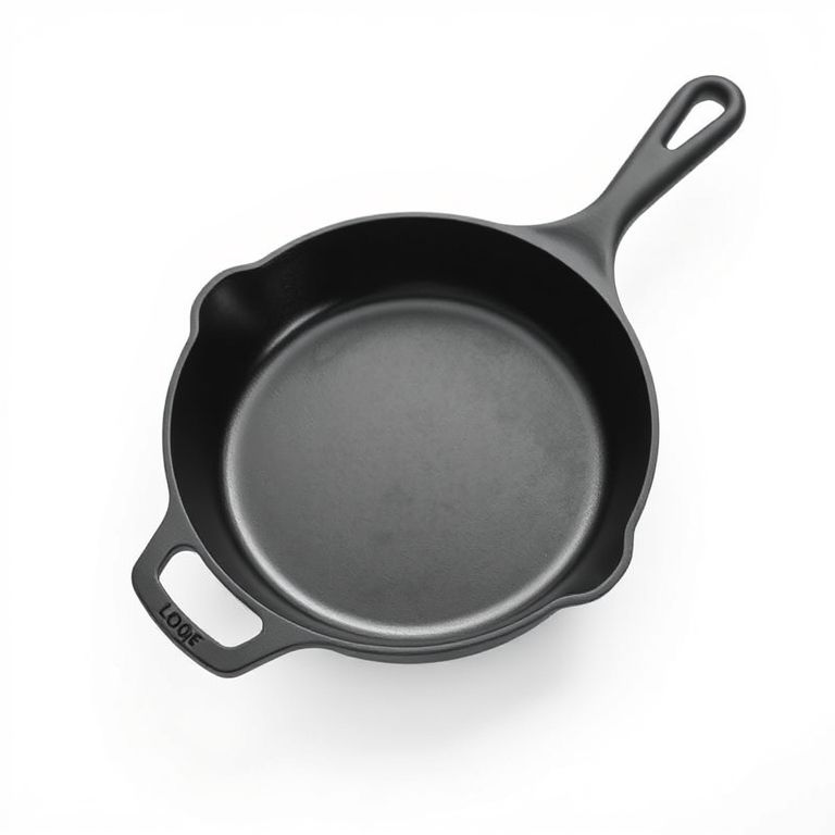 A pre-seasoned Lodge 12-inch Cast Iron Skillet known for excellent heat retention.
