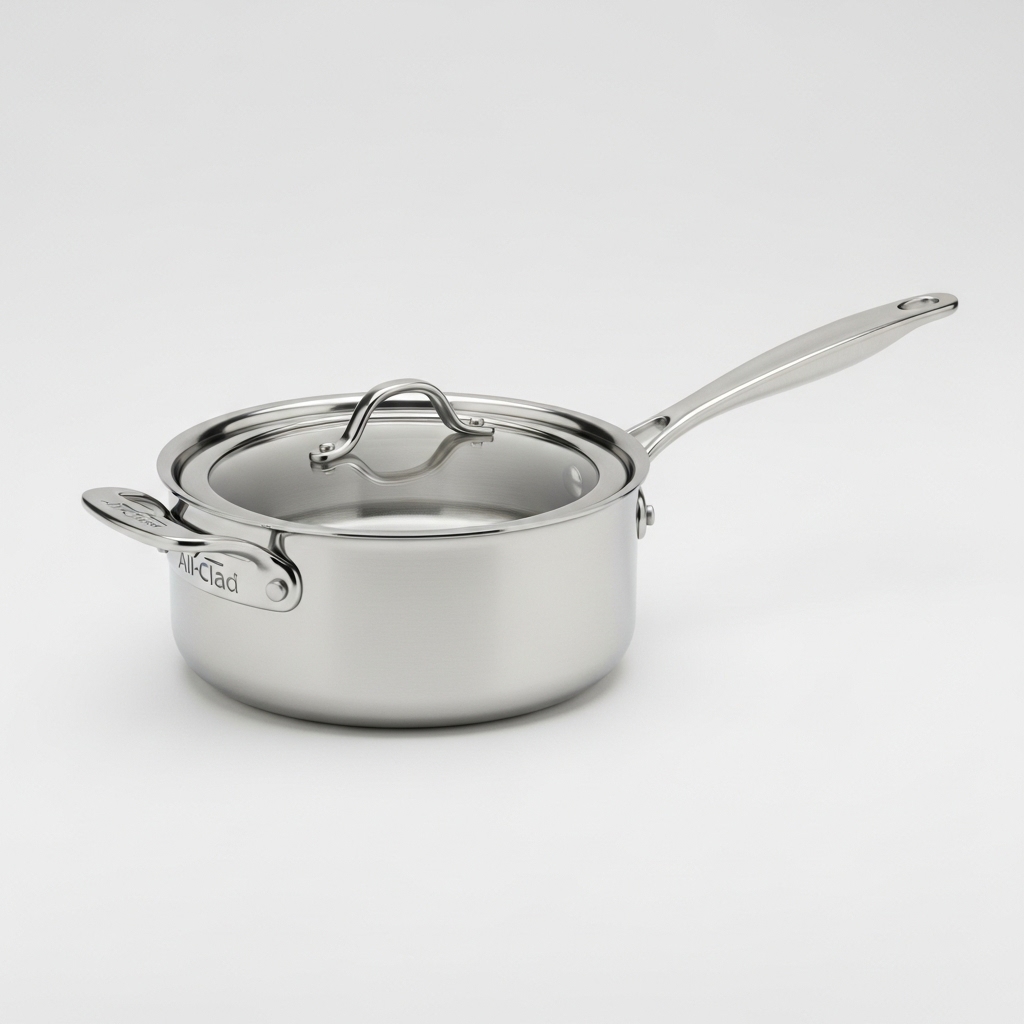 All-Clad D3 Edelstahl-Saucentopf, 3-Quart