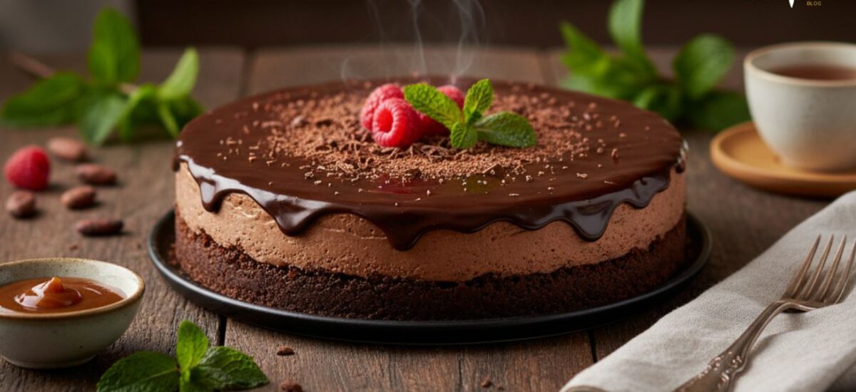 Cheesecake Double Chocolat Sans Cuisson Décadent