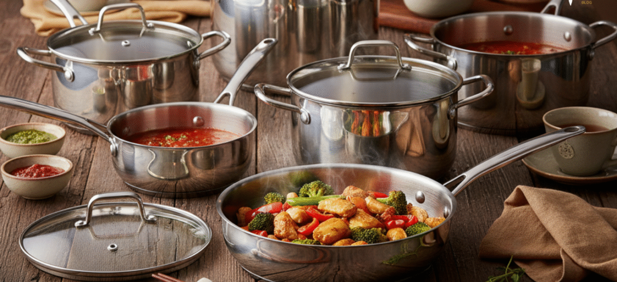 The 5 Best Stainless Steel Cookware Sets for Home Chefs