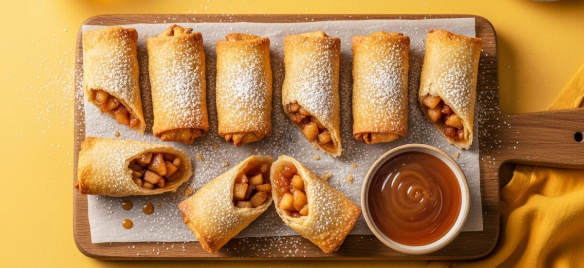 Crispy Apple Pie Egg Rolls: A Sweet Twist on a Classic