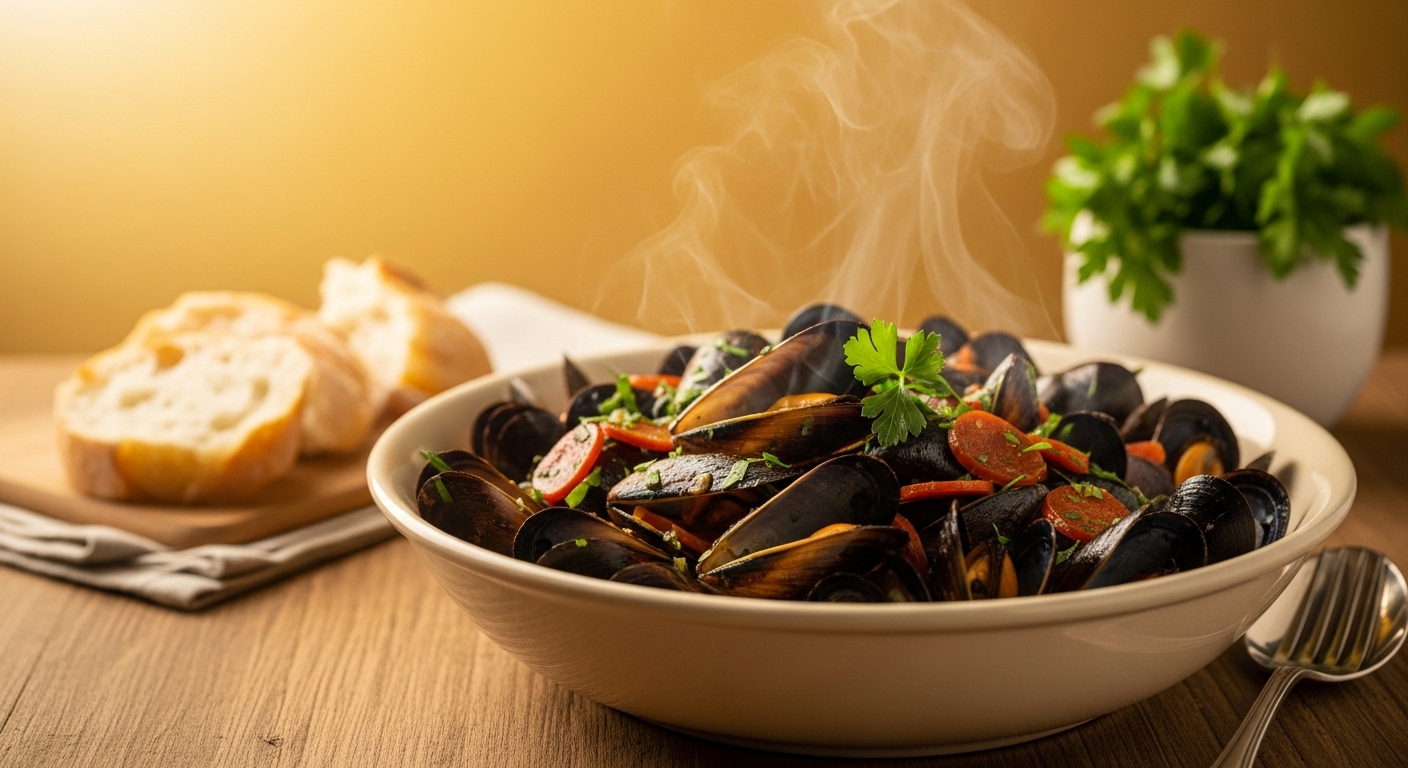 Mussels with Chorizo: An Easy, Flavorful One-Pot Dinner