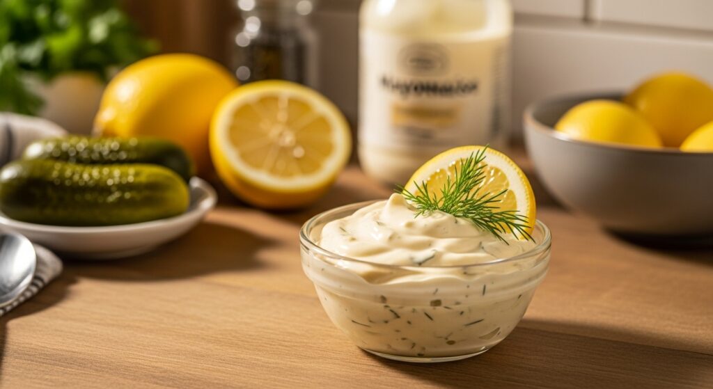 Schnelle Tartar-Sauce: Dein selbstgemachter Begleiter für Meeresfrüchte