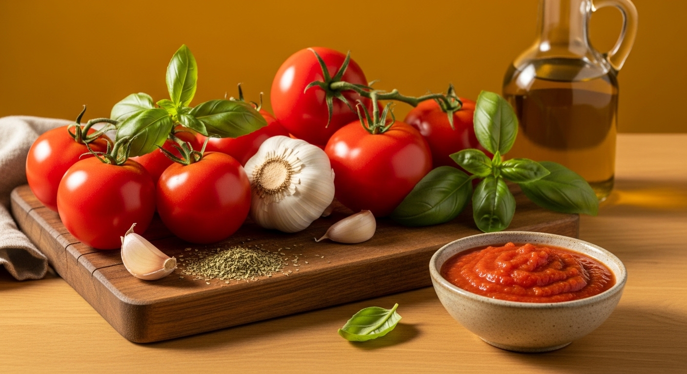 Easy Pizza Sauce I: Fresh, Flavorful, and Homemade in Minutes