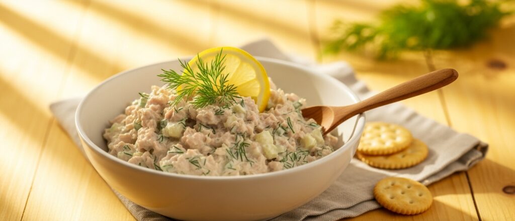 Classic Creamy Tuna Salad: Easy Lunch & Sandwich Staple