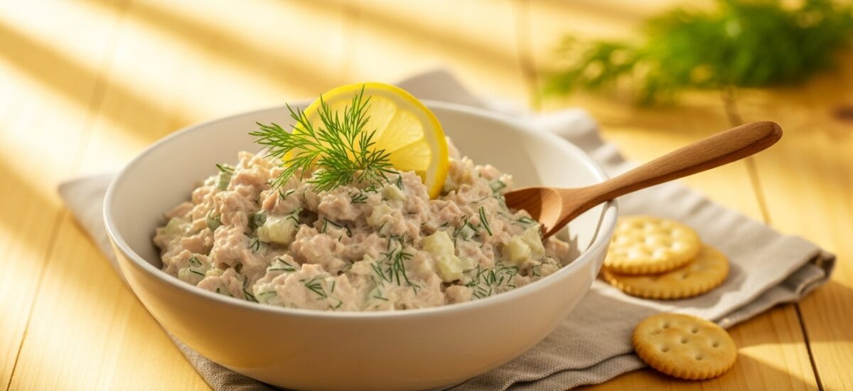 Salade de Thon Classique et Crémeuse : Un Délice Facile pour le Déjeuner et les Sandwichs
