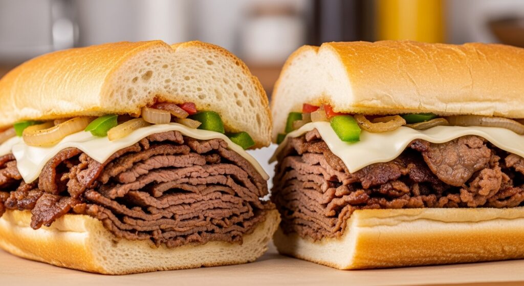 Skillet Philly Cheesesteak Hoagies Recipe: Perfectly Seared Every Time