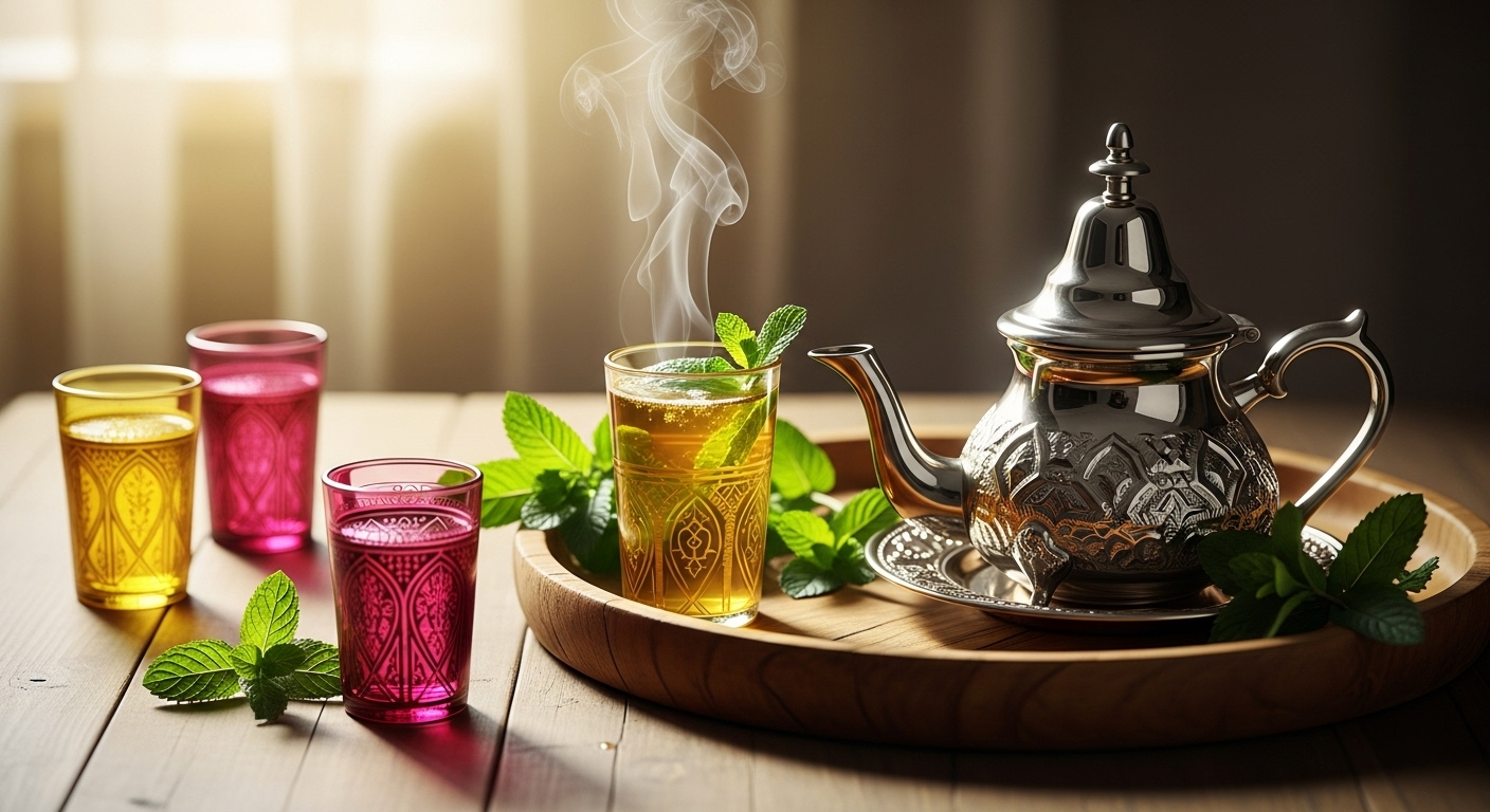 Soothing Moroccan Mint Tea: Your Daily Sip for Calm & Detox