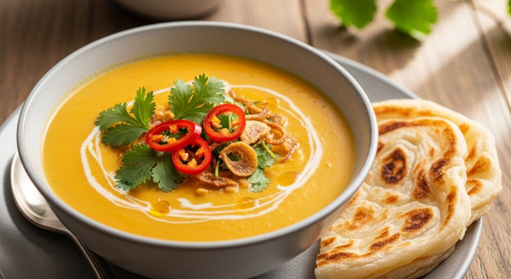 Soupe Thaïe à la Citrouille et au Lait de Coco