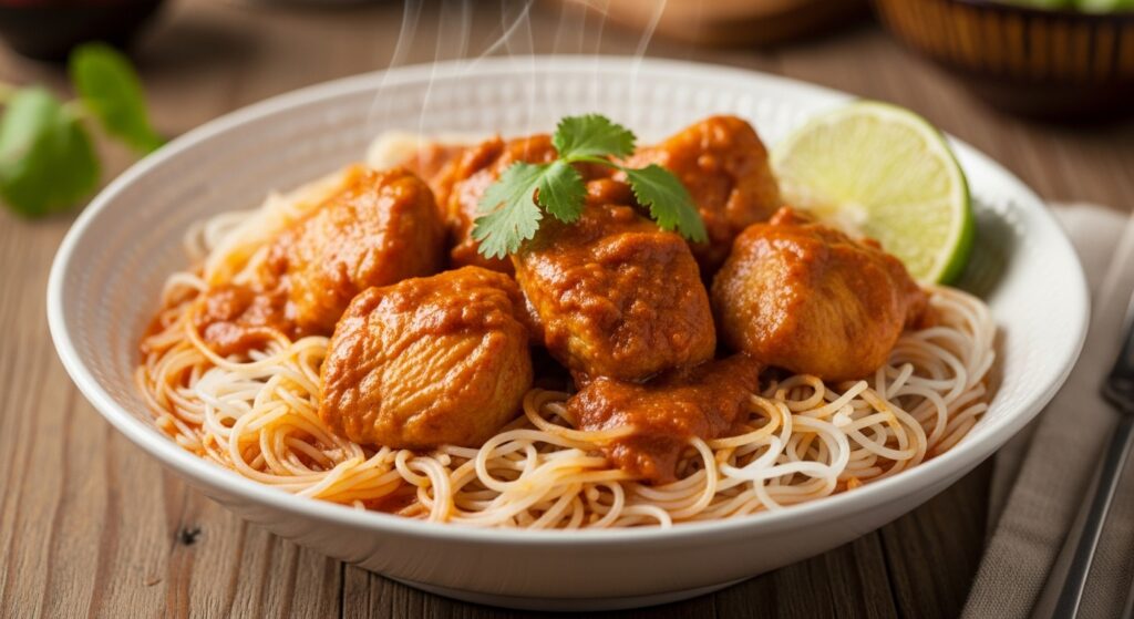 Five-Ingredient Red Curry Chicken Recipe: Juicy & Flavorful Every Time