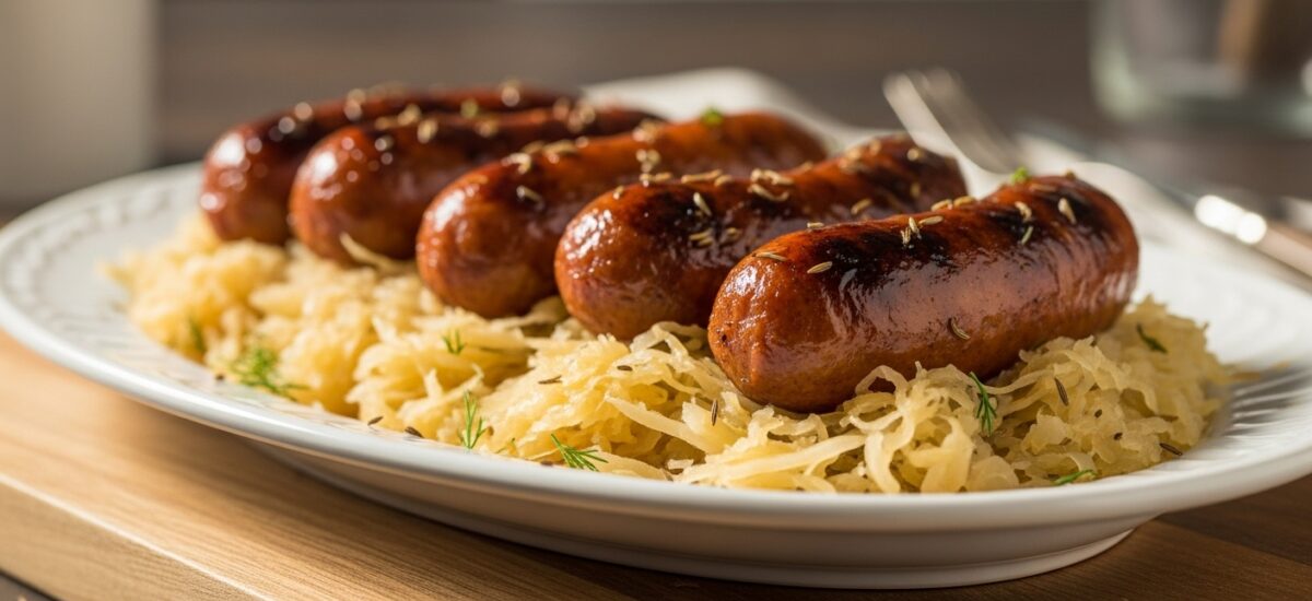 Beer Glazed Brats and Sauerkraut Recipe: Easy & Delicious Homemade