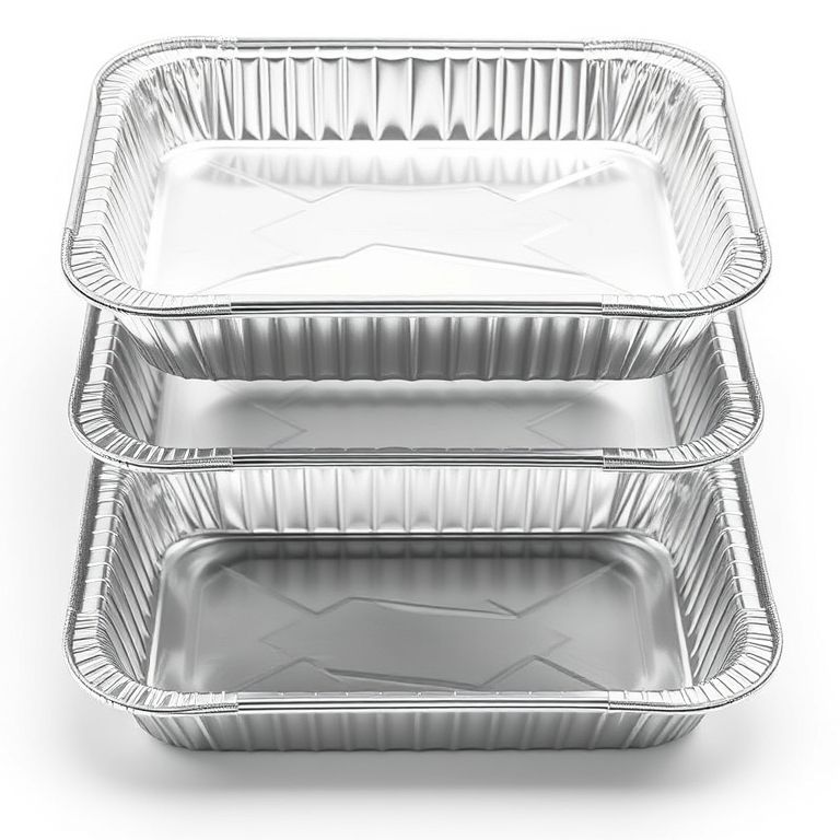 Einweg-Backschalen aus Aluminiumfolie