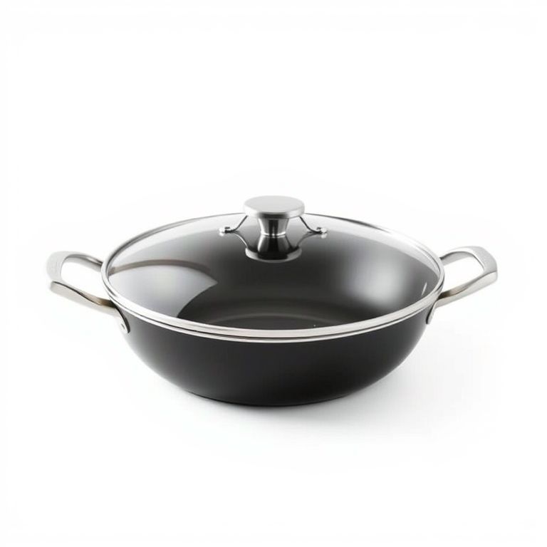All-Clad HA1 Hard Anodized Nonstick 12 inch Fry Pan with Lid
