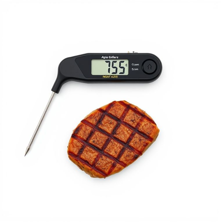 Alpha Grillers Instant Read Meat Thermometer Digital Food Thermometer