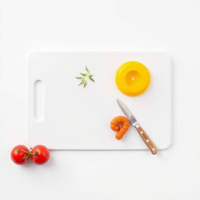Plastic Cutting Board Set