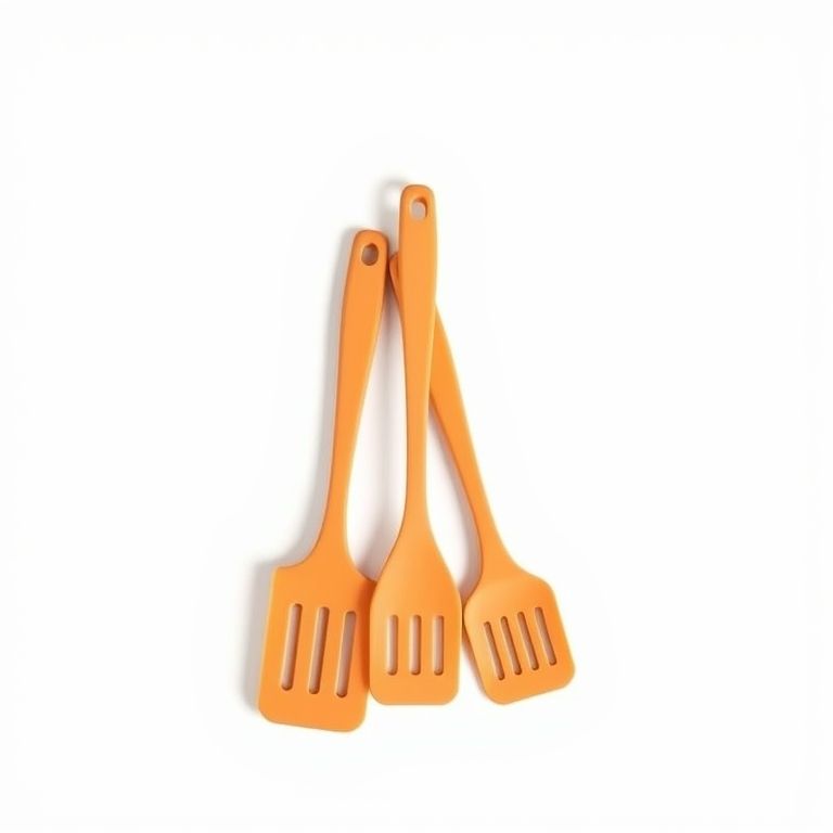 ChefAide 5-teiliges Silikon-Spatel-Set