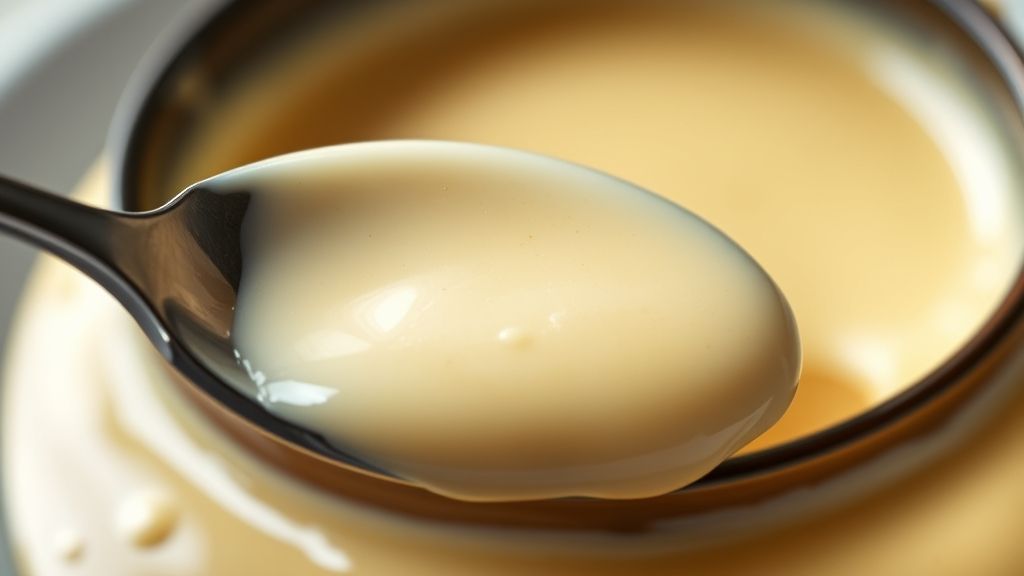 Tasting cheese sauce for salt