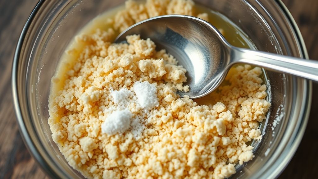 Breadcrumb topping mixture