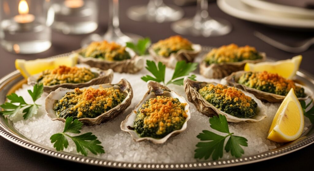Oysters Rockefeller Recipe: Fresh Briny Oysters
