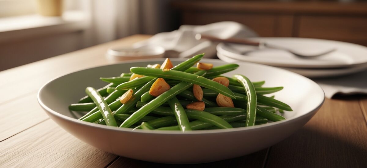 Judías Verdes Salteadas con Ajo: Una Receta Fácil y Deliciosa