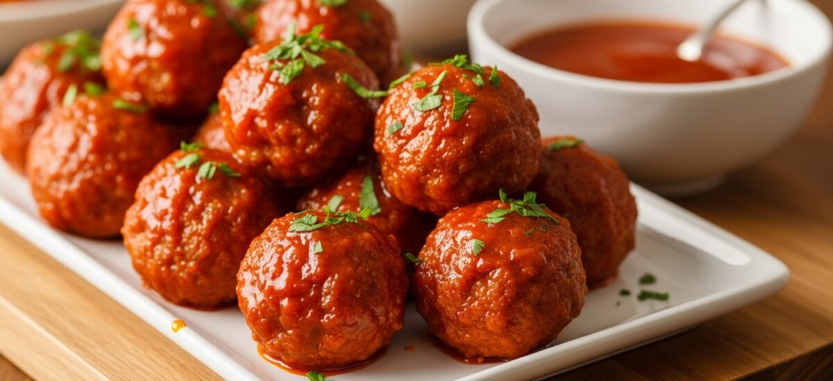Firecracker Chicken Meatballs Recipe: Savory & Juicy Italian Appetizer