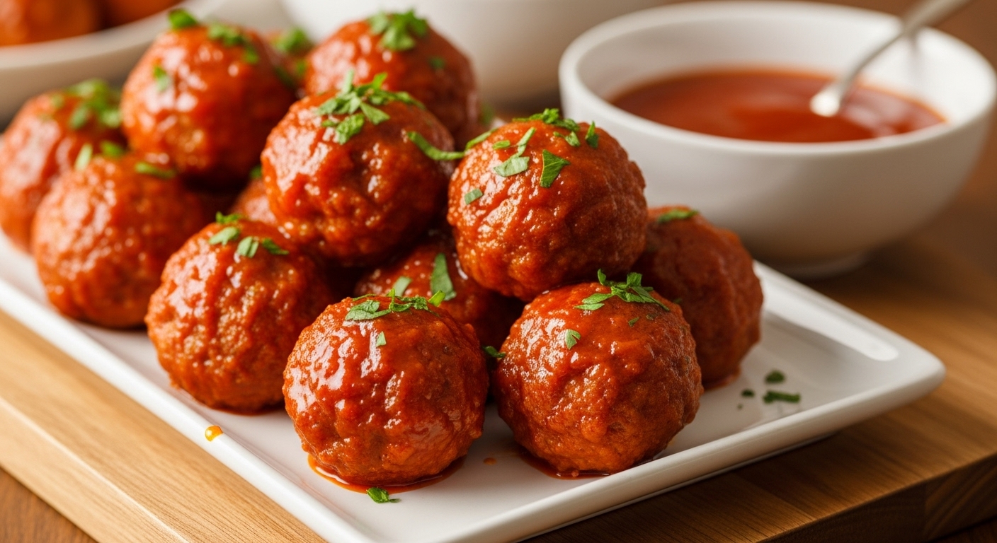 Firecracker Chicken Meatballs Recipe: Savory & Juicy Italian Appetizer