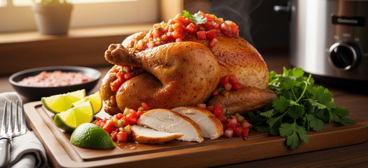 Pollo con Salsa en Olla de Cocción Lenta: Un Manjar Sin Esfuerzo para la Cena Entre Semana