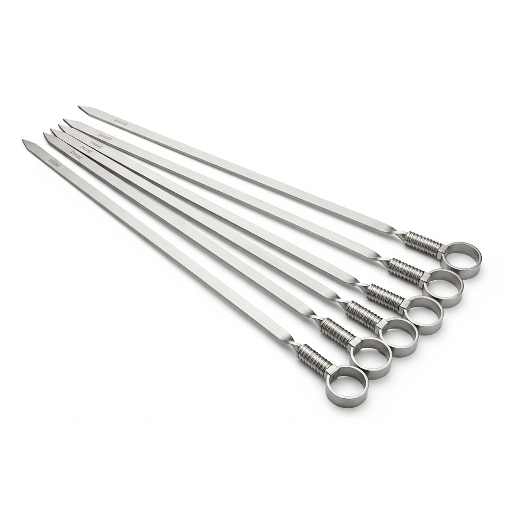 Brochettes en métal