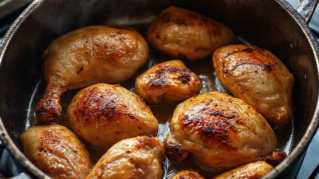 Dorado del pollo para Chasseur