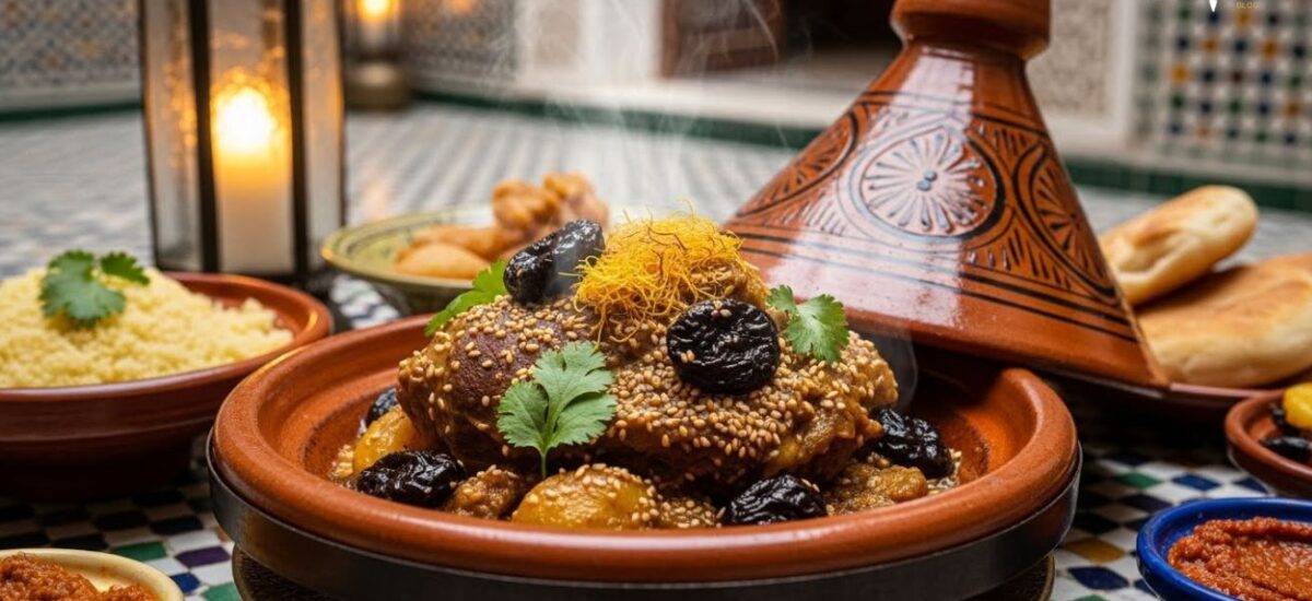 Authentic Lamb Tagine with Prunes: A Sweet and Savory Moroccan Delight