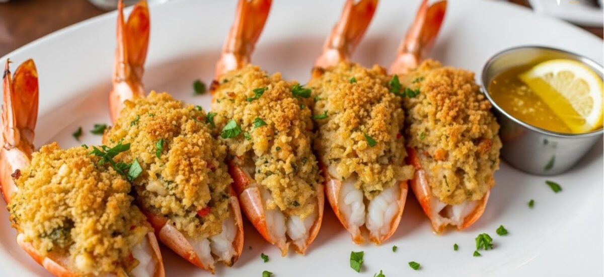 Crevettes Farcies au Four