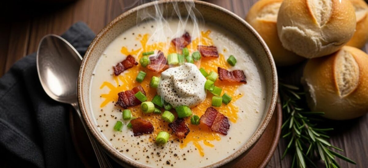 Herzhafter Ofenkartoffel-Suppe: Das ultimative Comfort-Food-Rezept