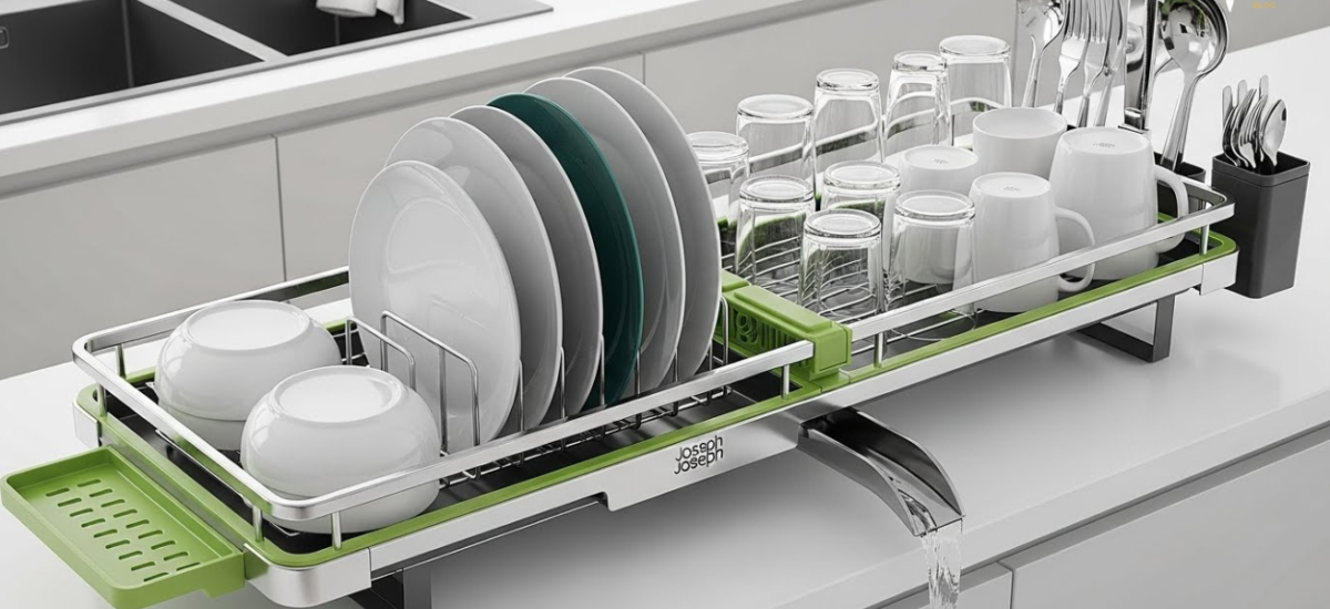 Joseph Joseph Extend Steel Expandable Dish Drying Rack Review: The Ultimate Space-Saving Solution