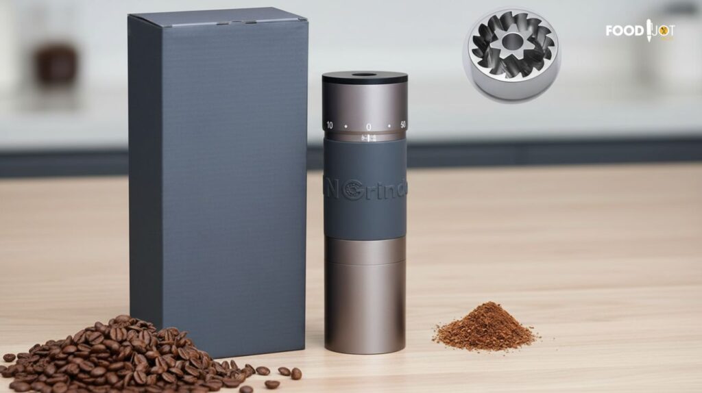KINGrinder K6 Iron Grey Manual Hand Coffee Grinder Review