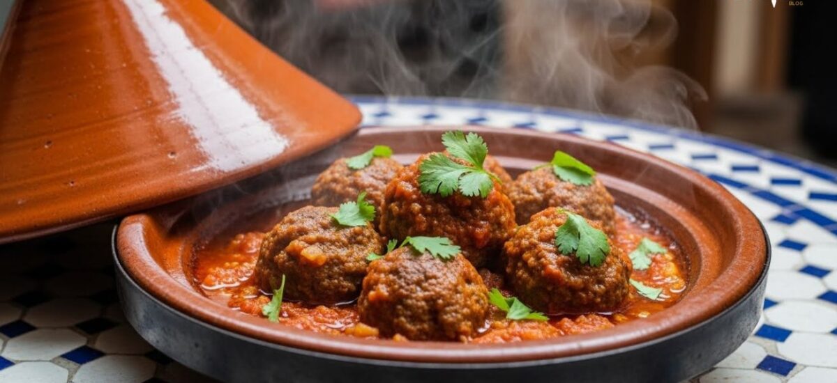Tajine Kefta Marocain à la Sauce Tomate – Kefta Mkaouara (Mkawra)