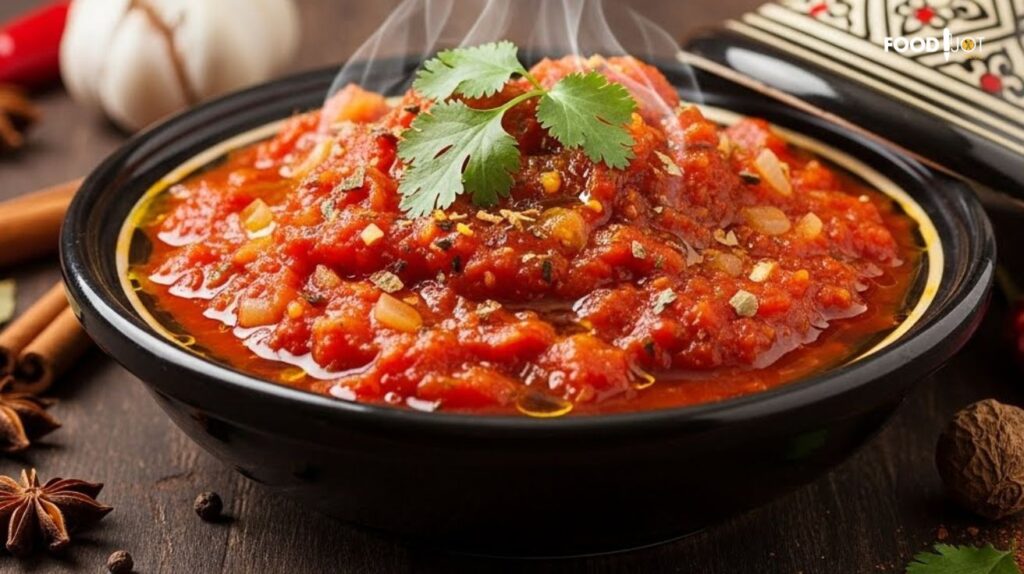 Moroccan Ras el Hanout-Spiced Tomato Sauce