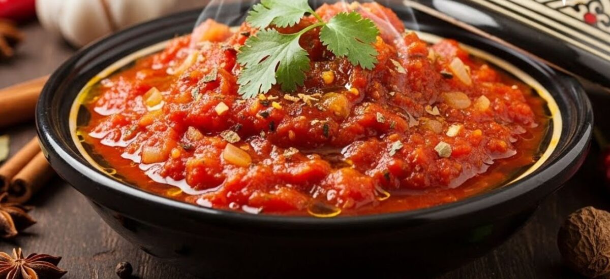 Moroccan Ras el Hanout-Spiced Tomato Sauce