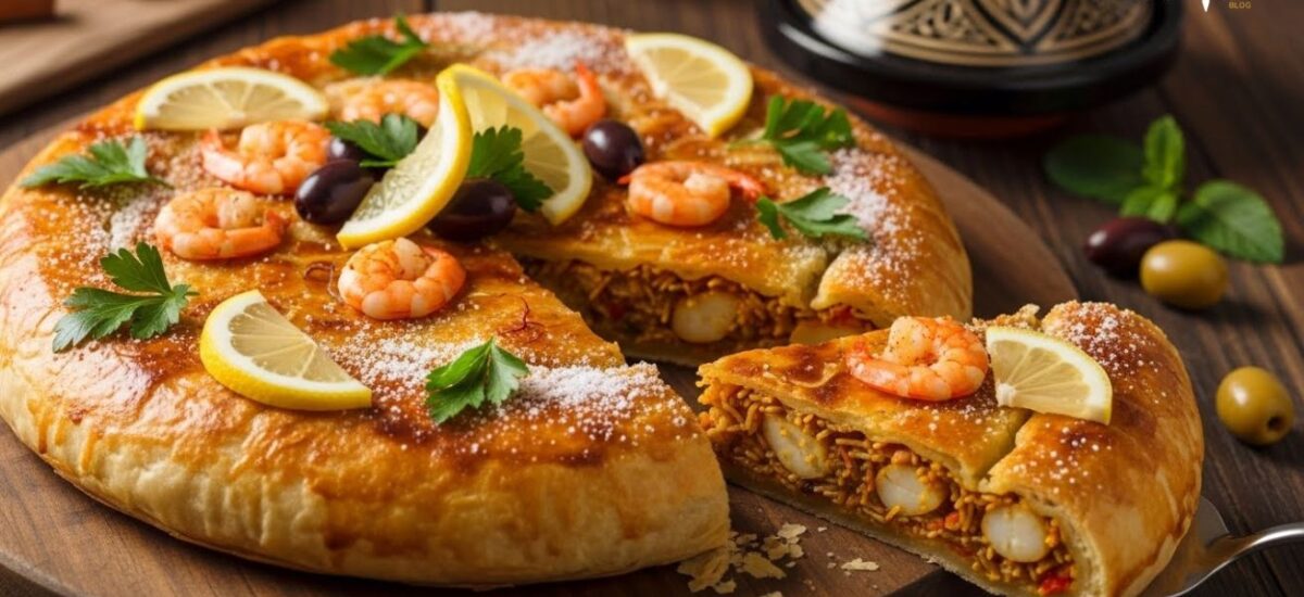 Marokkanische Meeresfrüchte Bastilla Rezept