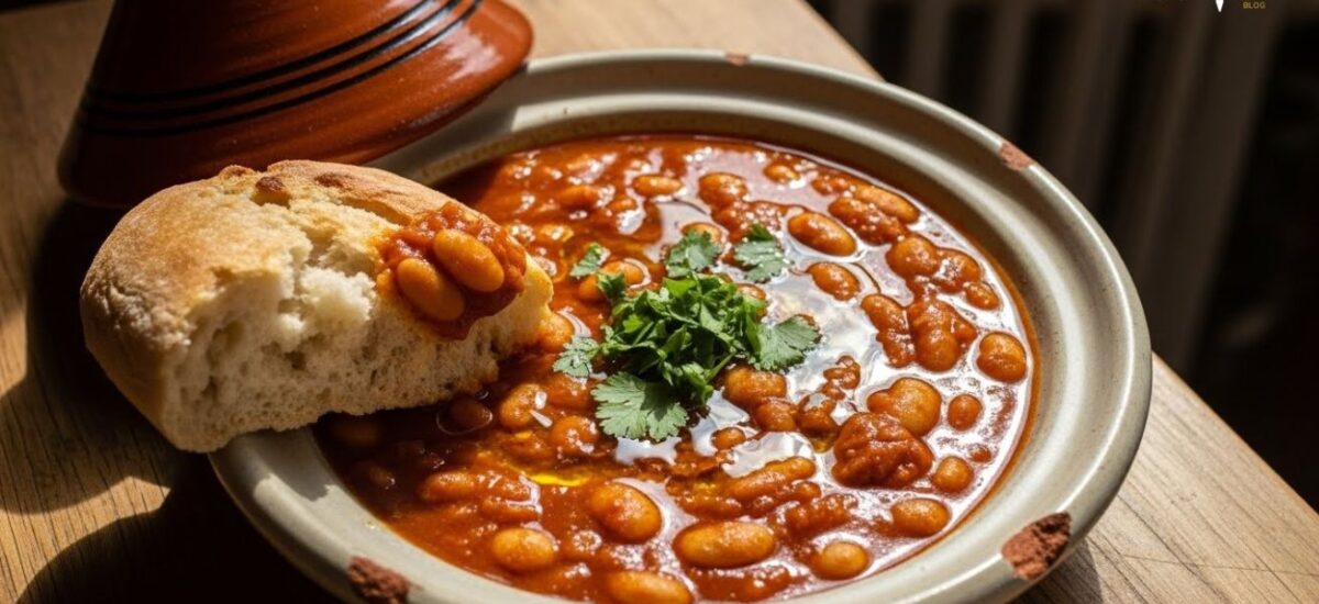 Receta de Alubias Blancas Estofadas a la Marroquí (Loubia)