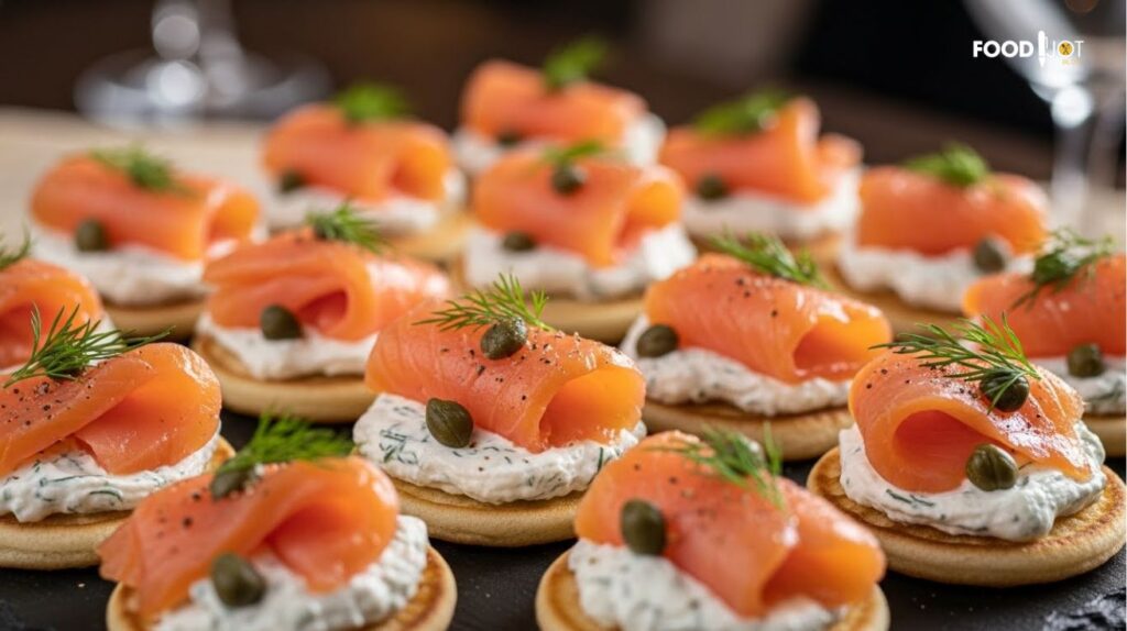 Geräucherter Lachs-Häppchen: Einfach, elegant und unwiderstehlich
