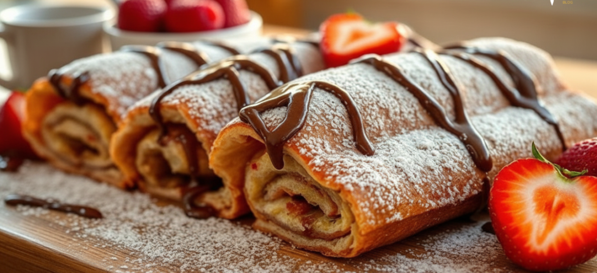 Strawberry Nutella French Toast Roll Ups: A Sweet Breakfast Delight