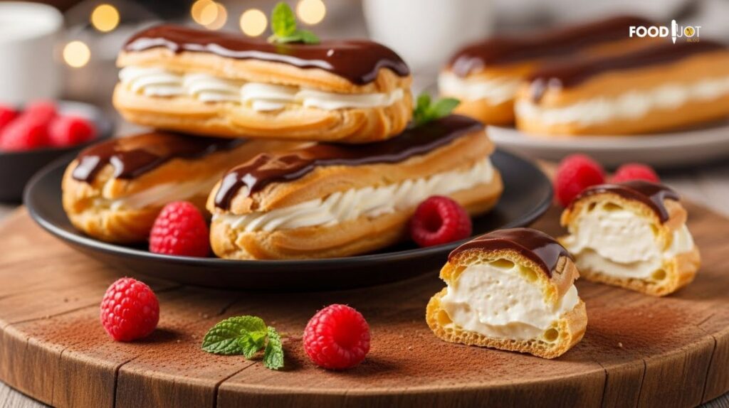 Éclairs Caseros Decadentes: Una Guía Paso a Paso