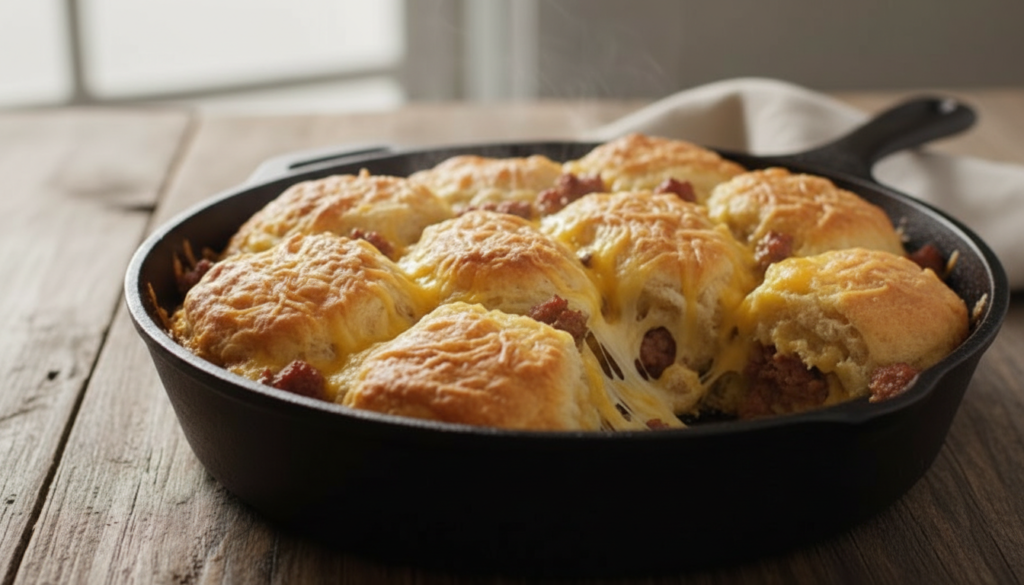 One-Skillet Breakfast Casserole