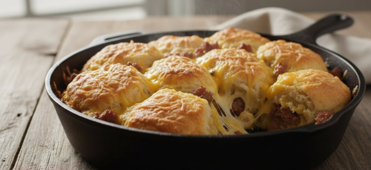 One-Skillet Breakfast Casserole