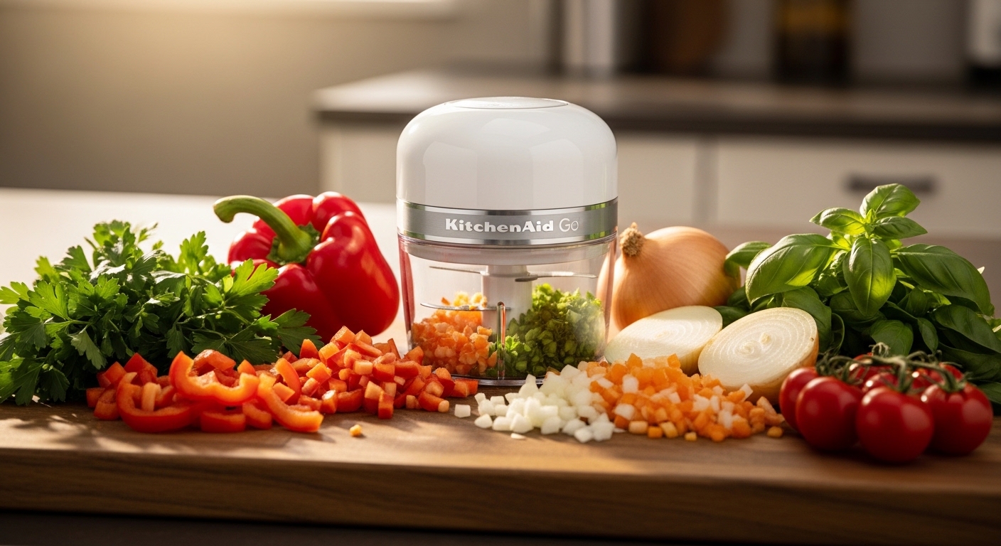 KitchenAid Go Cordless Food Chopper 5-cup assembly