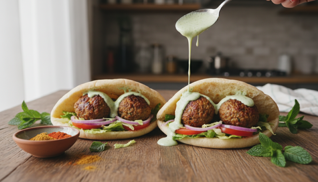 Moroccan Lamb Meatballs