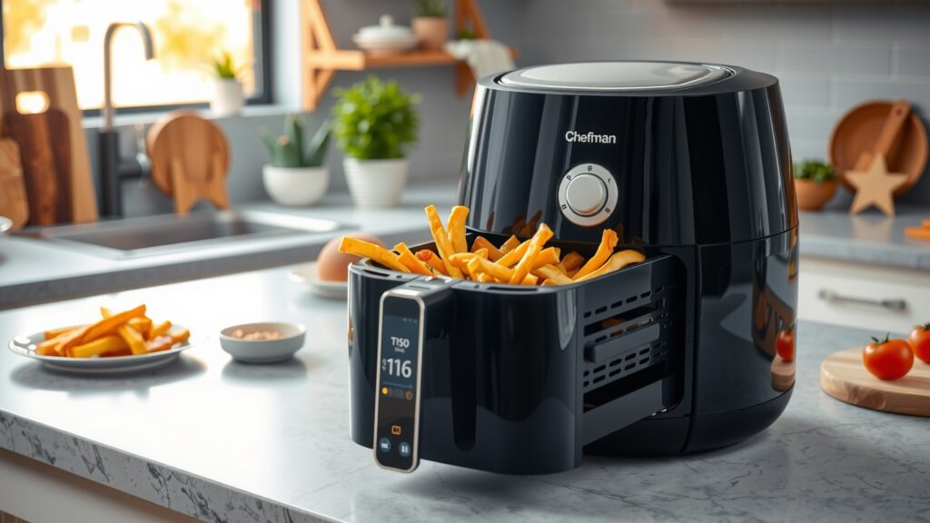 Chefman TurboFry Touch XL 8-Qt Air Fryer Review & Comparison