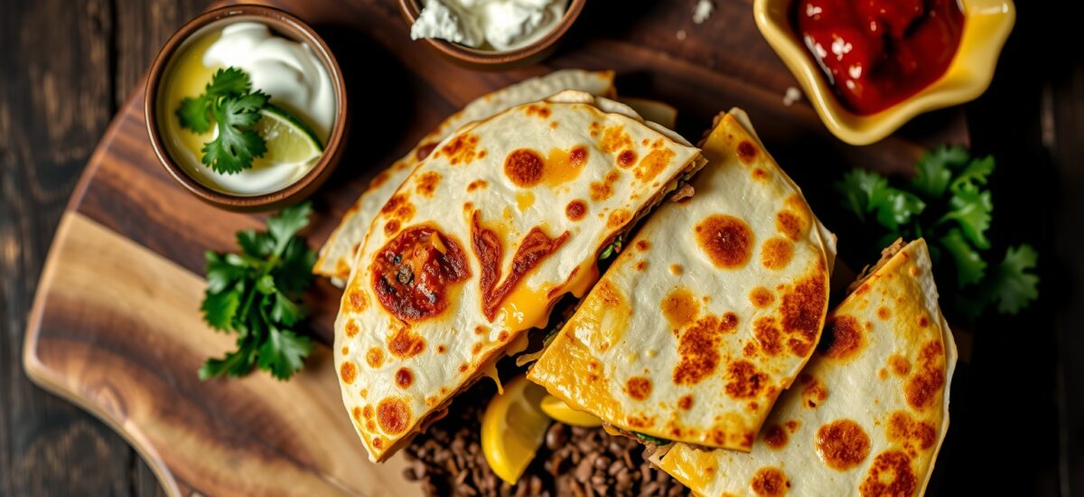 Quesadillas au Boeuf et Fromage : Une Recette Savoureuse et Rapide