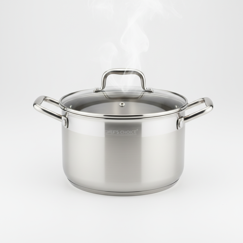 6-Quart Stainless Steel Stockpot