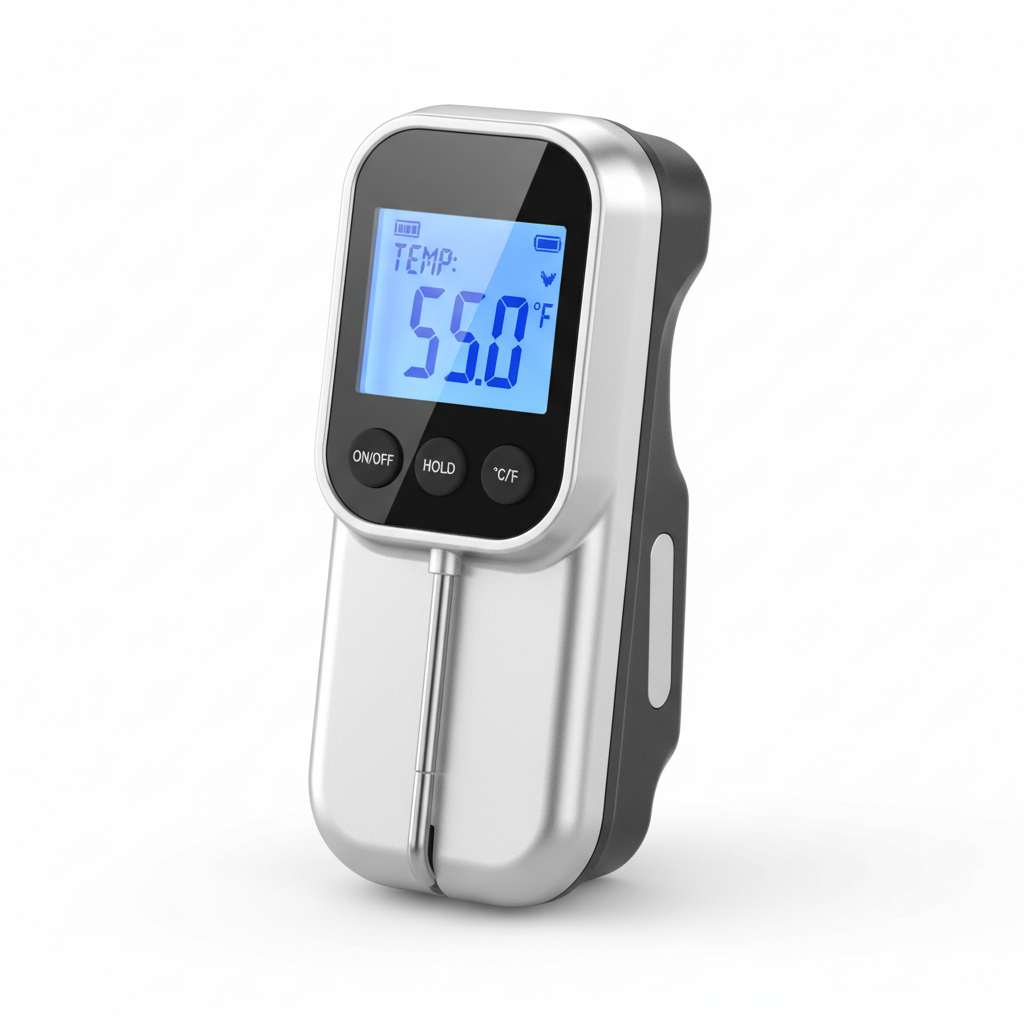 Instant-Read Meat Thermometer (Alternatives: Digital Probe Thermometer, Infrared Thermometer)